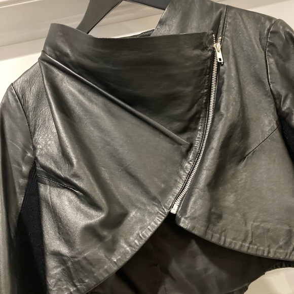 Lamb skin leather jacket - Picture 2 of 6